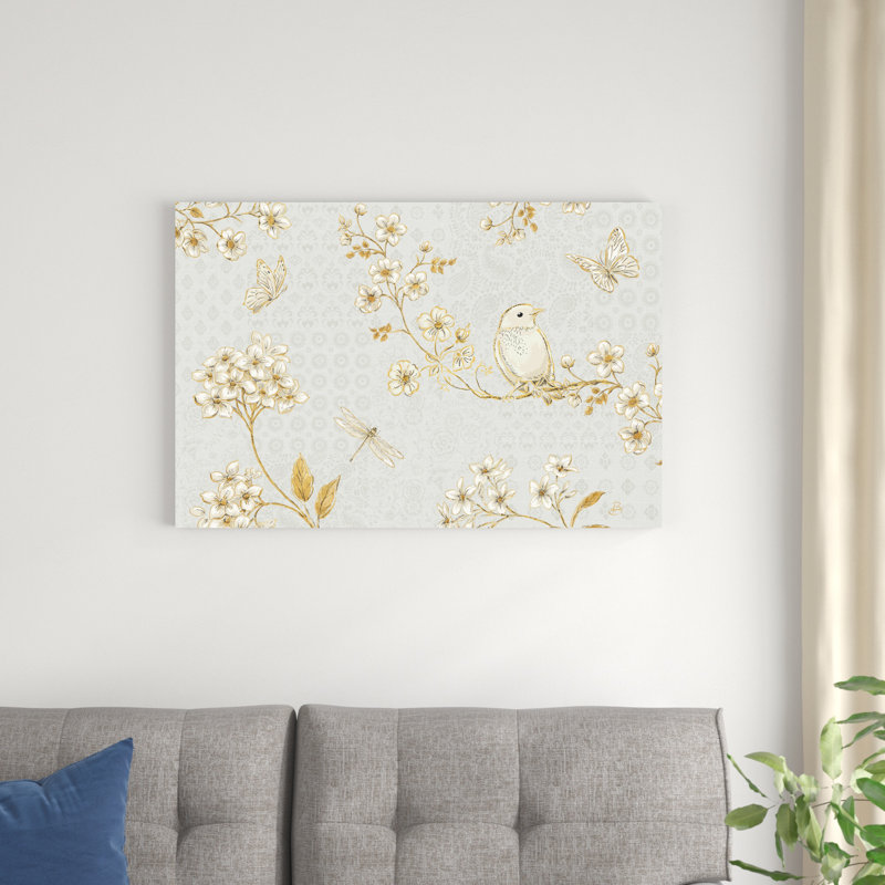 Golden Garden I, H 24 po x l 36 po x P 1,25 po