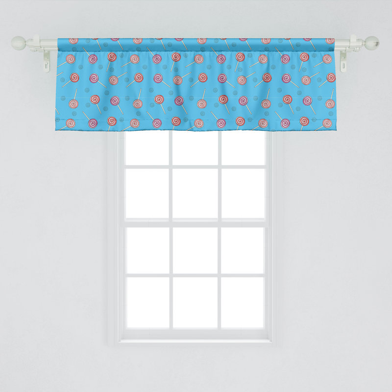 Ensemble de 2 cantonnières Ambesonne Candy, L 54 po x L 18 po