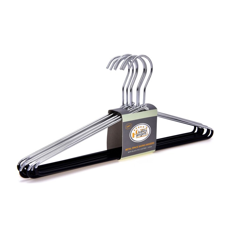 Heavy Duty Metal Quilt Hanger, Heavy Guage Steel Hanger with Black Vinyl  Non-Slip Coating for Pants Linens or Textiles - On Sale - Bed Bath & Beyond  - 17806650