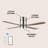 Theo 52'' Ceiling Fan with LED Lights-95107502