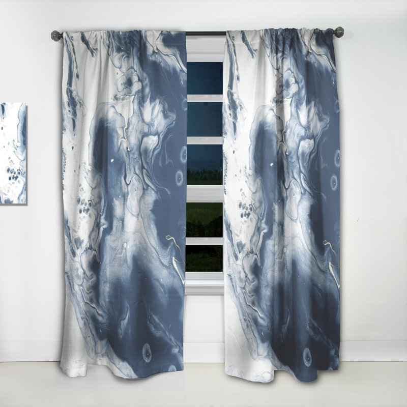 Velvet Room Darkening Single Curtain Panel, 52" W x 108" L