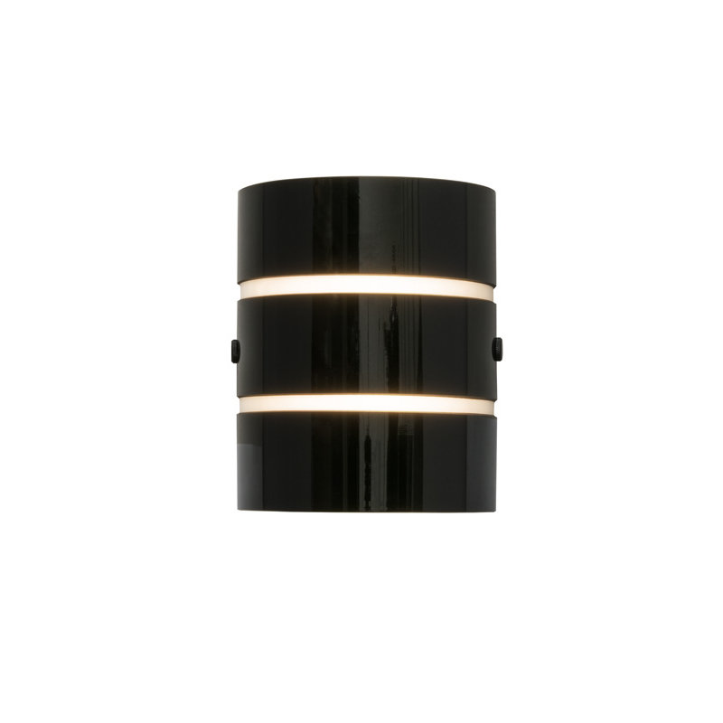 Plafonnier encastré 1 lumière del Madison, Noir