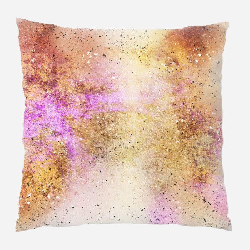 Housse et insert de coussin carré Ralphio, Microsuède, Intérieur