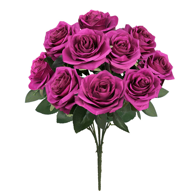 Jaafer Rose Arrangement, Fuchsia