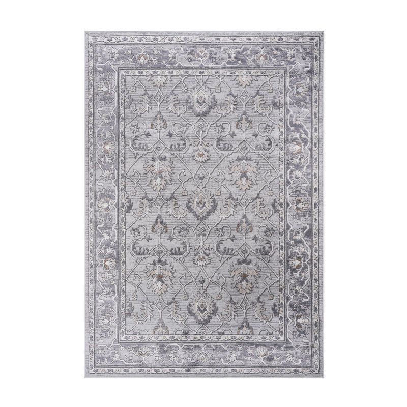 8X10 /Grey Area Rug - Adds Elegance To Interior Stain , Non-Shedding, Pet- Decoration Decorative And For Home Use