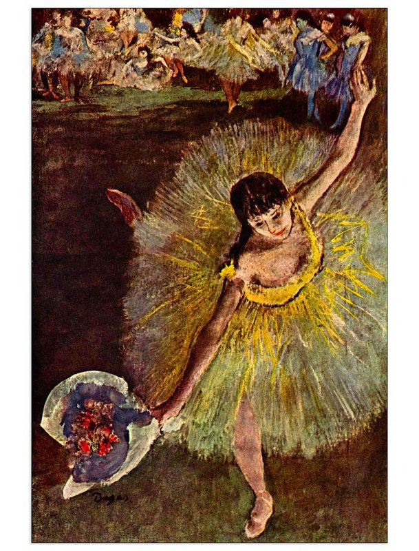Edgar Degas - Wrapped Canvas Painting