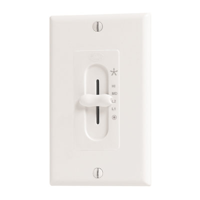 Fan and Light Wall Mount Control