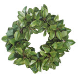 Magnolia Leaf Twig Wreath
