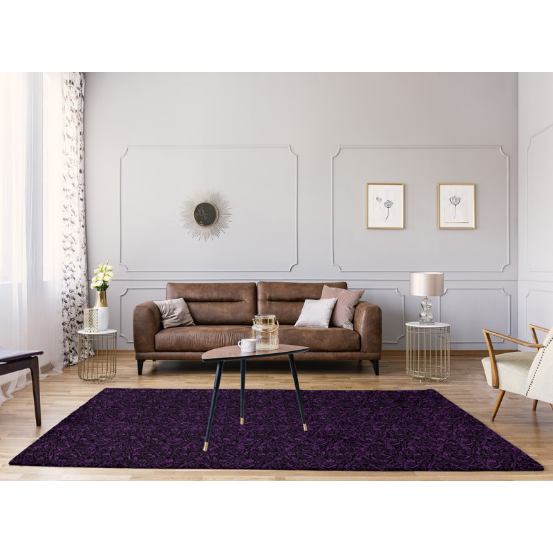 Tapis de zone mauve lines, Rectangle 4 pi x 6 pi