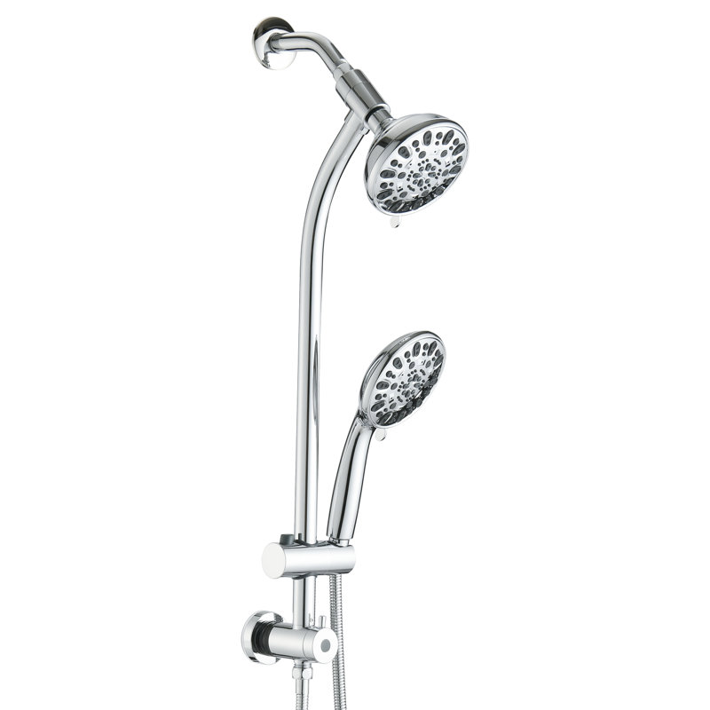 Dual Shower Head 1.8 GPM GPM, Chrome