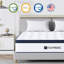 Matelas profond de 8 pouces pour sommeil profond dans une boîte, matelas hybride doux à plateau euro et matelas à ressorts ensachés en mousse à mémoire de forme-632476592-632476598