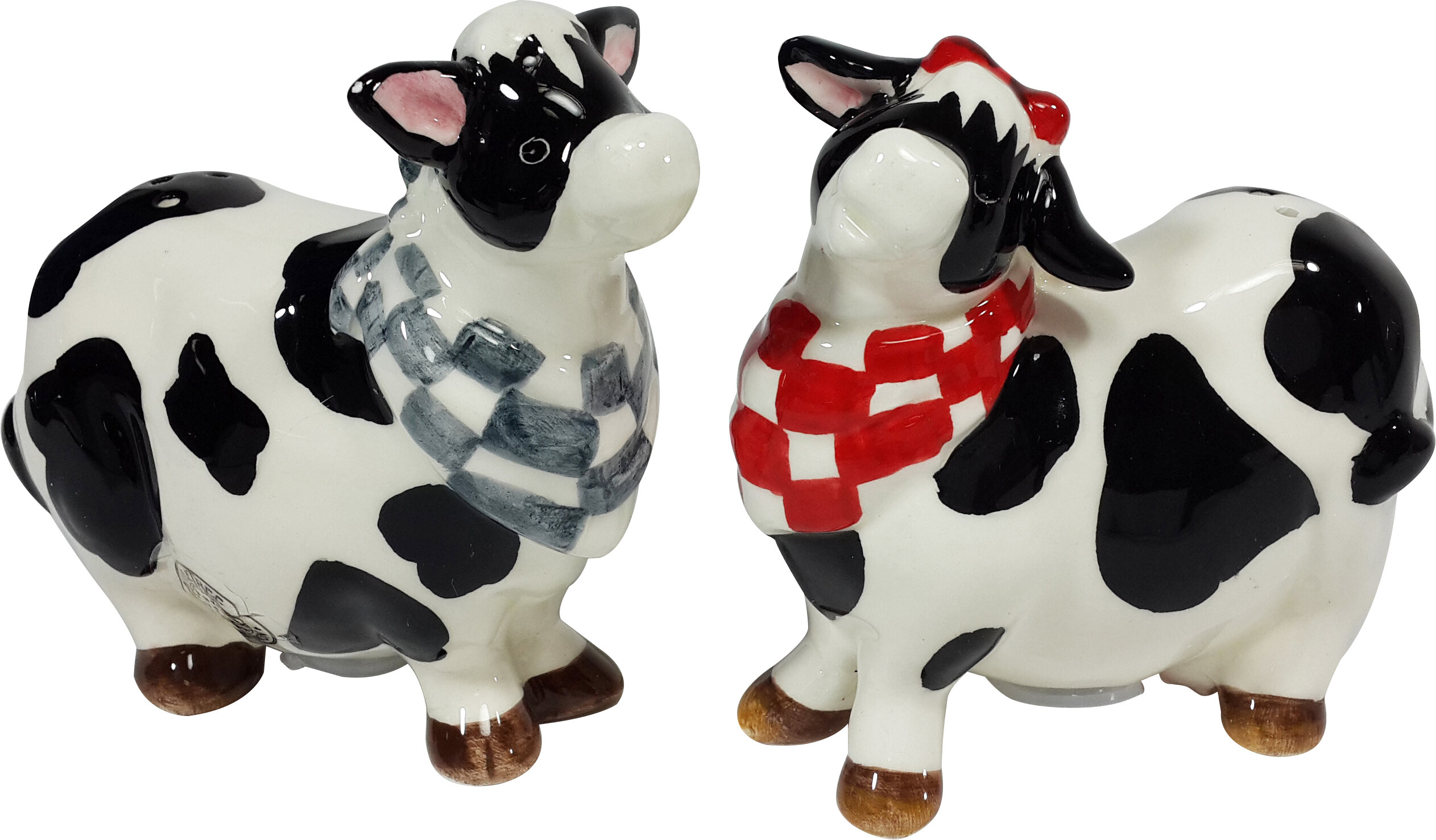 MacKenzie-Childs Cow Salt & Pepper Set