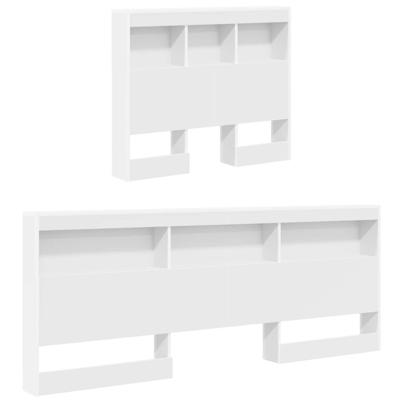 Steel Emperor (7') Headboard, White