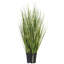 Herbe verte 24 po artificielle en pot UV 24 po-88052032