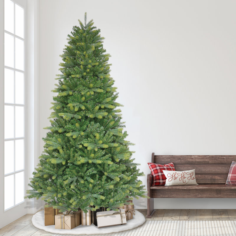 Artificial Spruce Christmas Tree, 7.87ft H x 3ft W