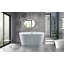 28" x 60" Freestanding Soaking Acrylic Bathtub