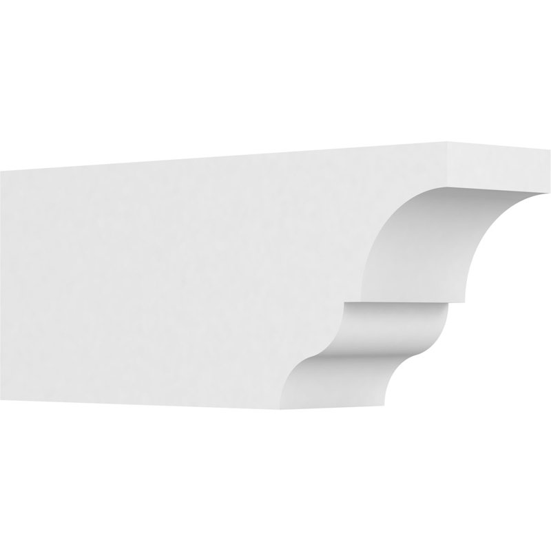 5"W x 8"H x 20"L Standard Asheboro Architectural Grade PVC Rafter Tail, 8"H x 5"W x 20"D