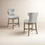 Tabouret de comptoir pivotant à oreilles Carson-50444756-98705707