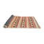 Tapis contemporain gris / rouge / vert-2087090703
