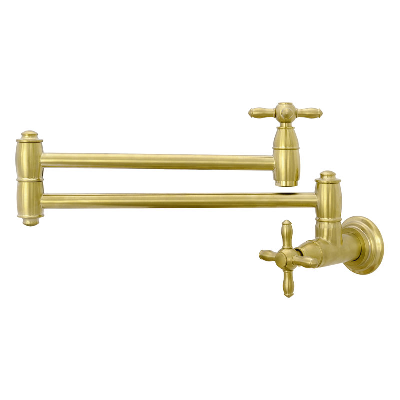 Akicon Kitchen Faucet, Brushed Gold