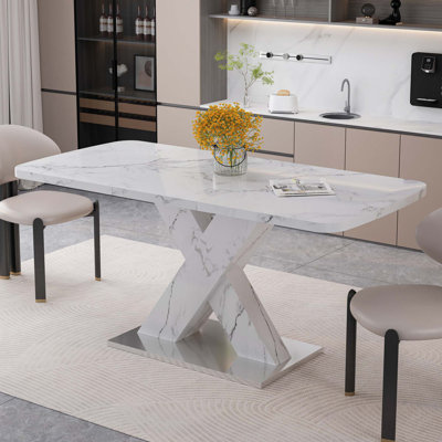 Table de salle à manger extensible carrée
