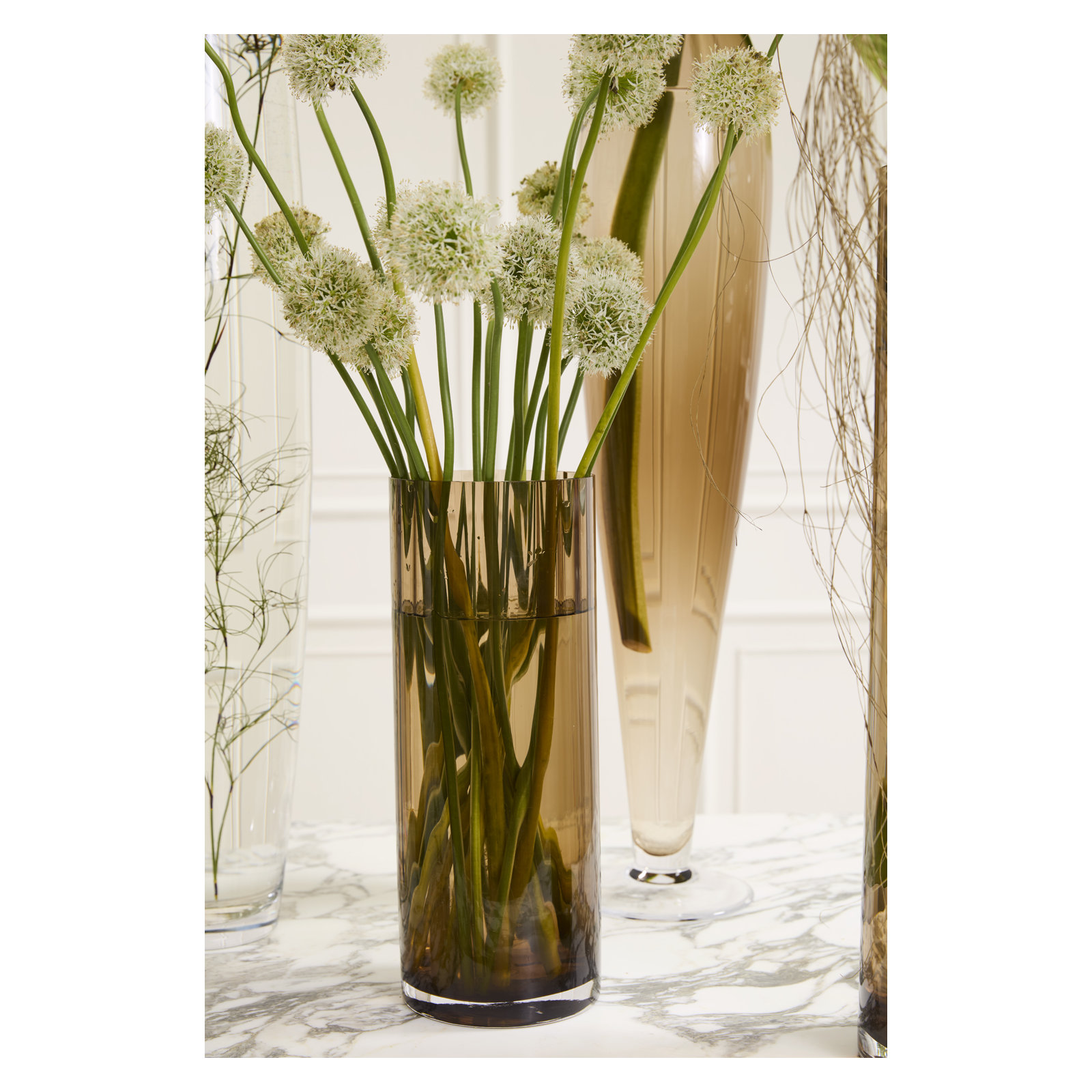Rune Vase , 15.50" H x 6" W x 6" D