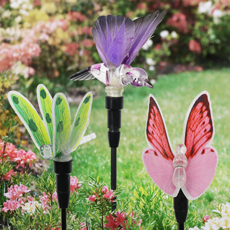 Piquets de jardin à fibre optique Exhart