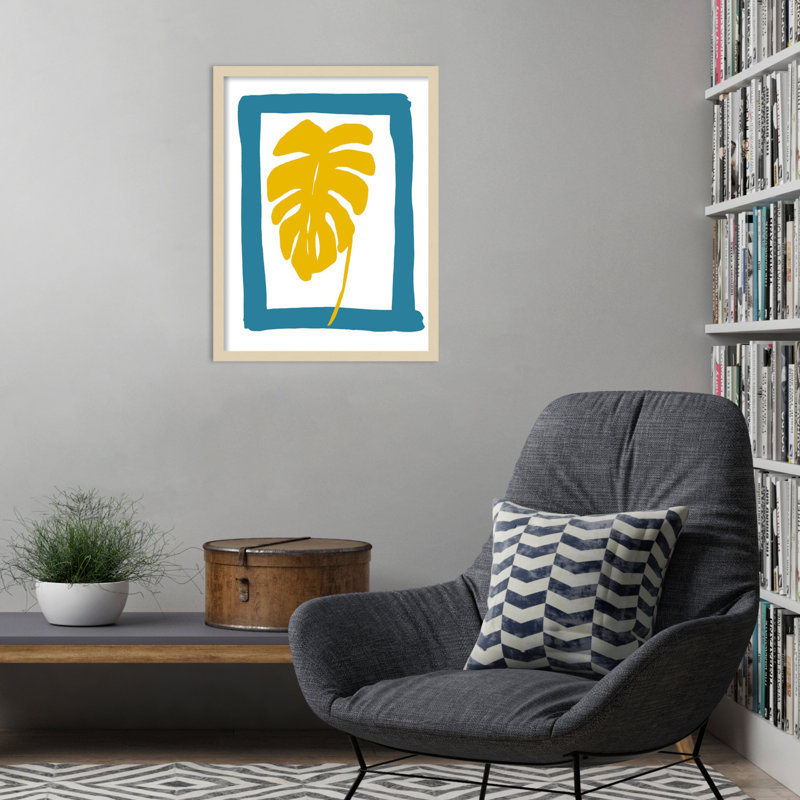 «The New Oasis 4» par Bronwyn Baker, impression sur bois encadrée, H 25 po x l 19 po