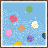 Chrysanthemums Giclee Print by Dana Gibson