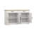 Large Farmhouse Buffet Cabinet With 2 Drawers And 4 Doors,  For Dining, Living Room, And Kitchen Storage-741589183