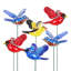 Ensemble de piquets de jardin 6 pièces Prismatic Plumage Pole