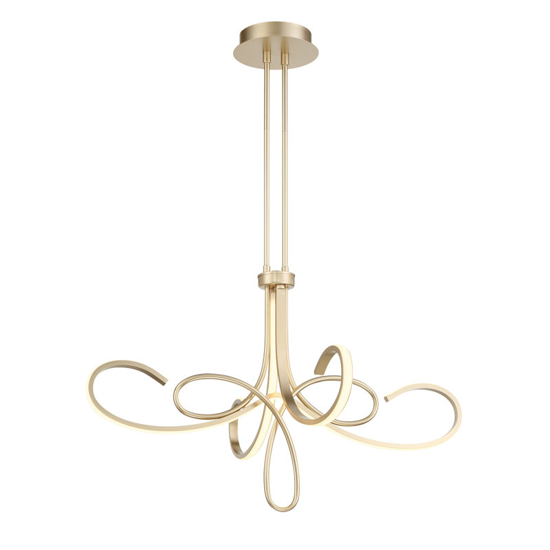 Fayette 1 Dimmable LED Geometric Chandelier