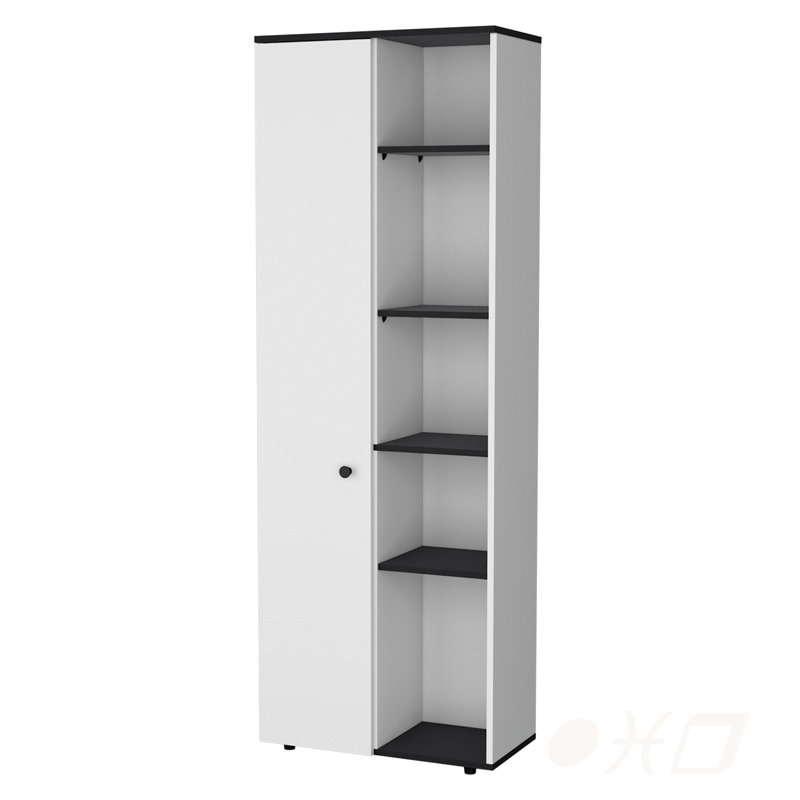 Garde-manger à 1 porte et 5 tablettes ouvertes pour un rangement organisé et accessible Harman, Multi