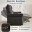 Fauteuil inclinable électrique avec console et causeuse Wall Light