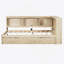Daybed with Trundle,USB Ports and Storage Cabinets-1775827511