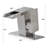 Single-Hole and Mounting / Installation Required Single Bathroom Faucet