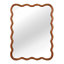 Miroir décoratif brun-jaunâtre 30 po x 40 po-403106404-403106405