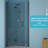 Matte Black 30"W X 72"H Shower Door. 1/4" Thick Tempered Glass. Water-, Space, Adjustable Bathroom Inner Partition Screen Door Cubicle