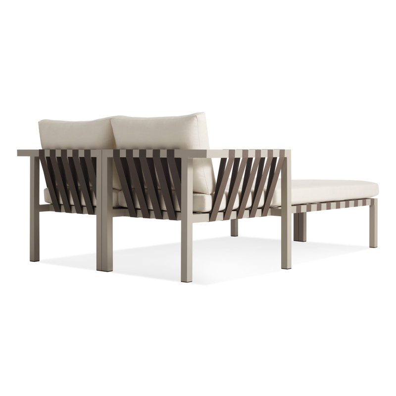 Jibe Daybed, Gray, Sunbrella Canvas
