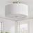 Pelayo Fabric Semi Flush Mount-169173994-169173992