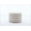 Repose-pieds rond avec repose-pieds en velours
