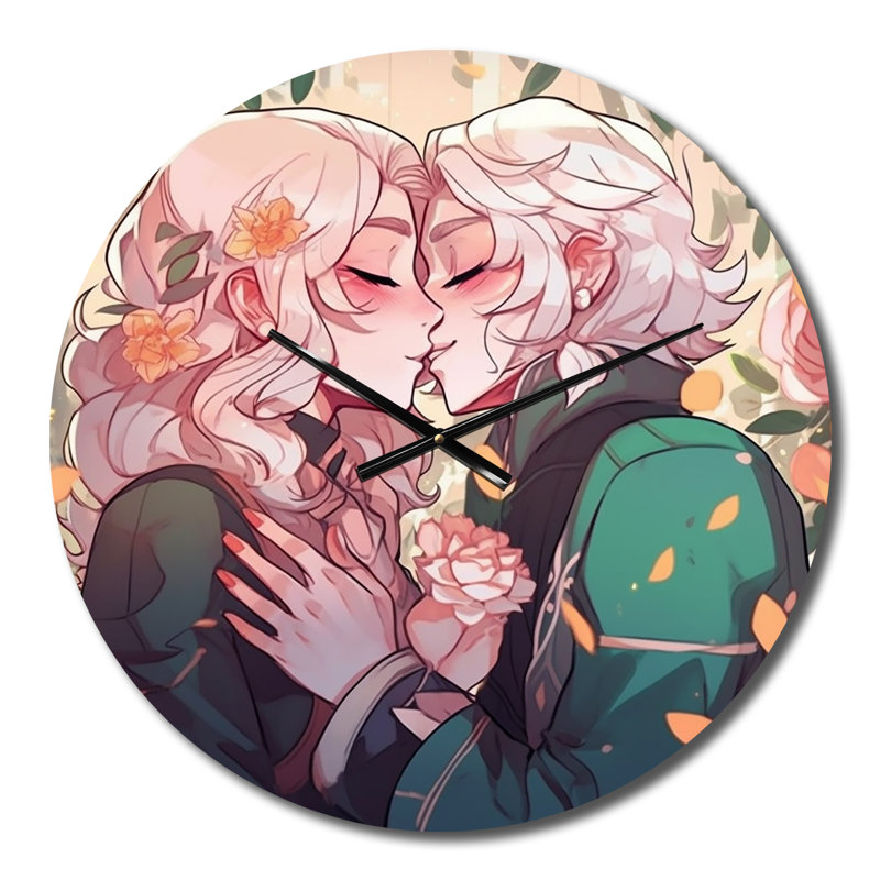Horloge murale en métal, Moyenne