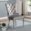 Ensemble de meubles de salle à manger à oreilles contemporain en flanelle 2 pièces-259232093