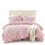 3 pièces d'édredon pour très grand lit, motif floral douillet avec accents de cravate, douceur en microfibre semblable au nuage, chaleur toutes saisons, idéal pour un rembourrage moelleux, confort en microfibre douce, adaptabilité, sécurité et facilité-118893838