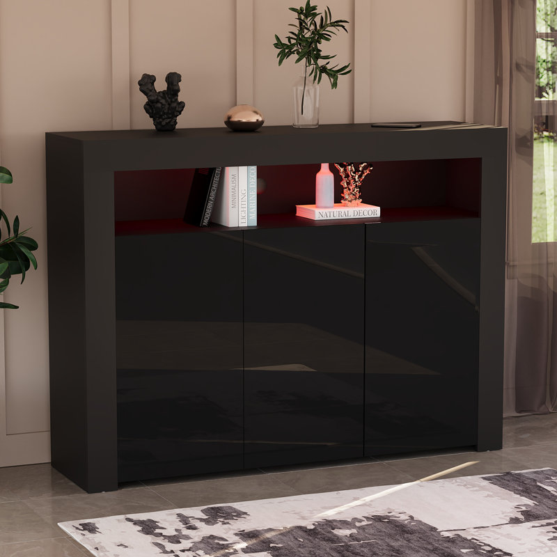 Muskoka 130cm Sideboard, Black