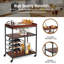 Freeburg Metal Bar Cart