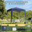 2m x 2m Steel Pop-up Gazebo-128067904