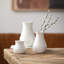 Ensemble de 3 vases de table en céramique Ruebin