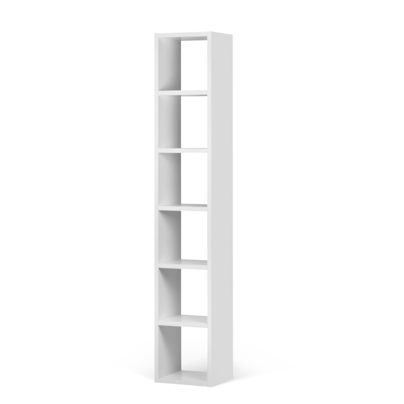 Araeya Shelving Unit Starter, Pure White, 88" H x 16" W x 13" D