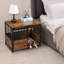 Table de bout pour chien avec cage pour chien